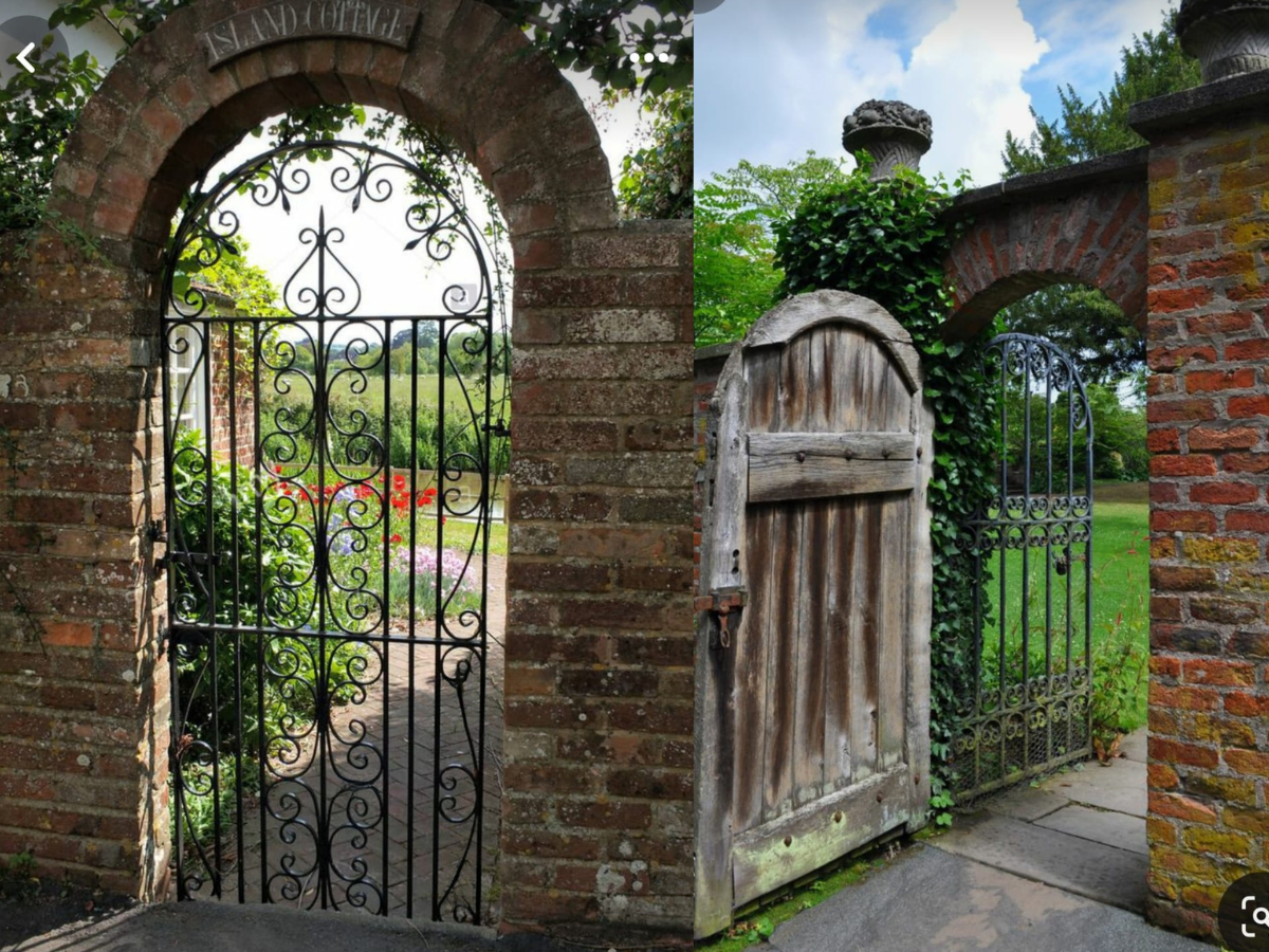 Ziduri antichizate, exemplu